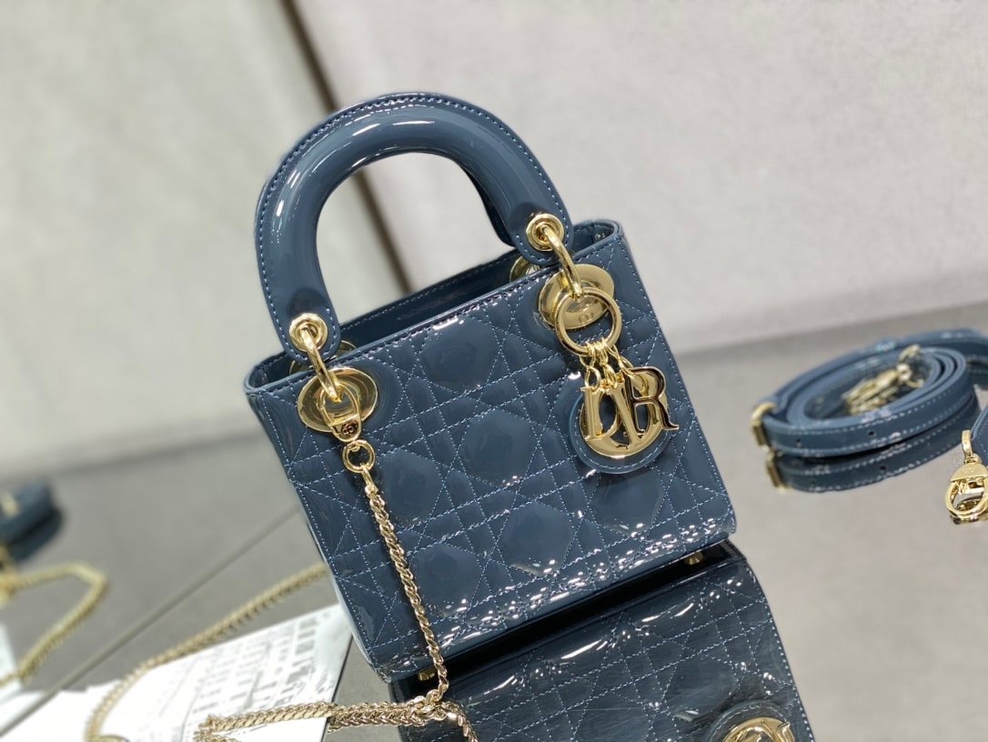 Lady Dior Small Lambskin Bag