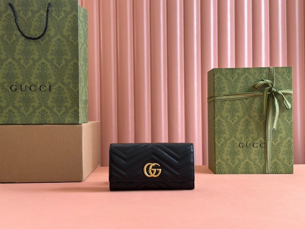 Gucci GG Black Wallet