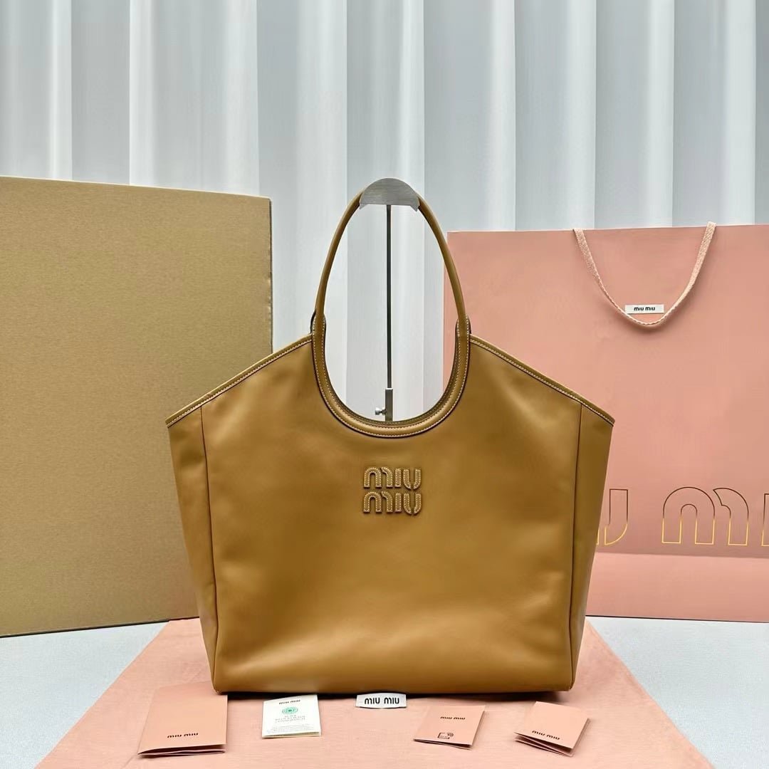 MiuMiu Limited Edition Embossed Tote Bag