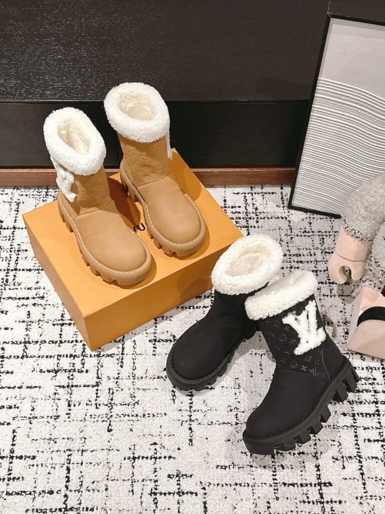 Louis Vuitton LV Wool Winter Snow Boot