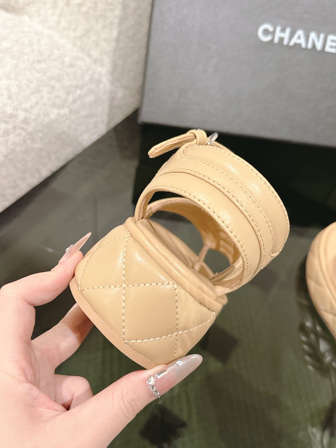 Chanel Grosgrain Sandals