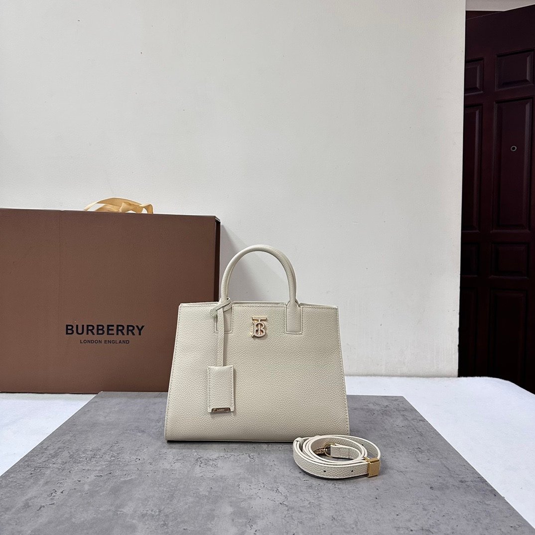 Burberry Mini Leather Frances Bag