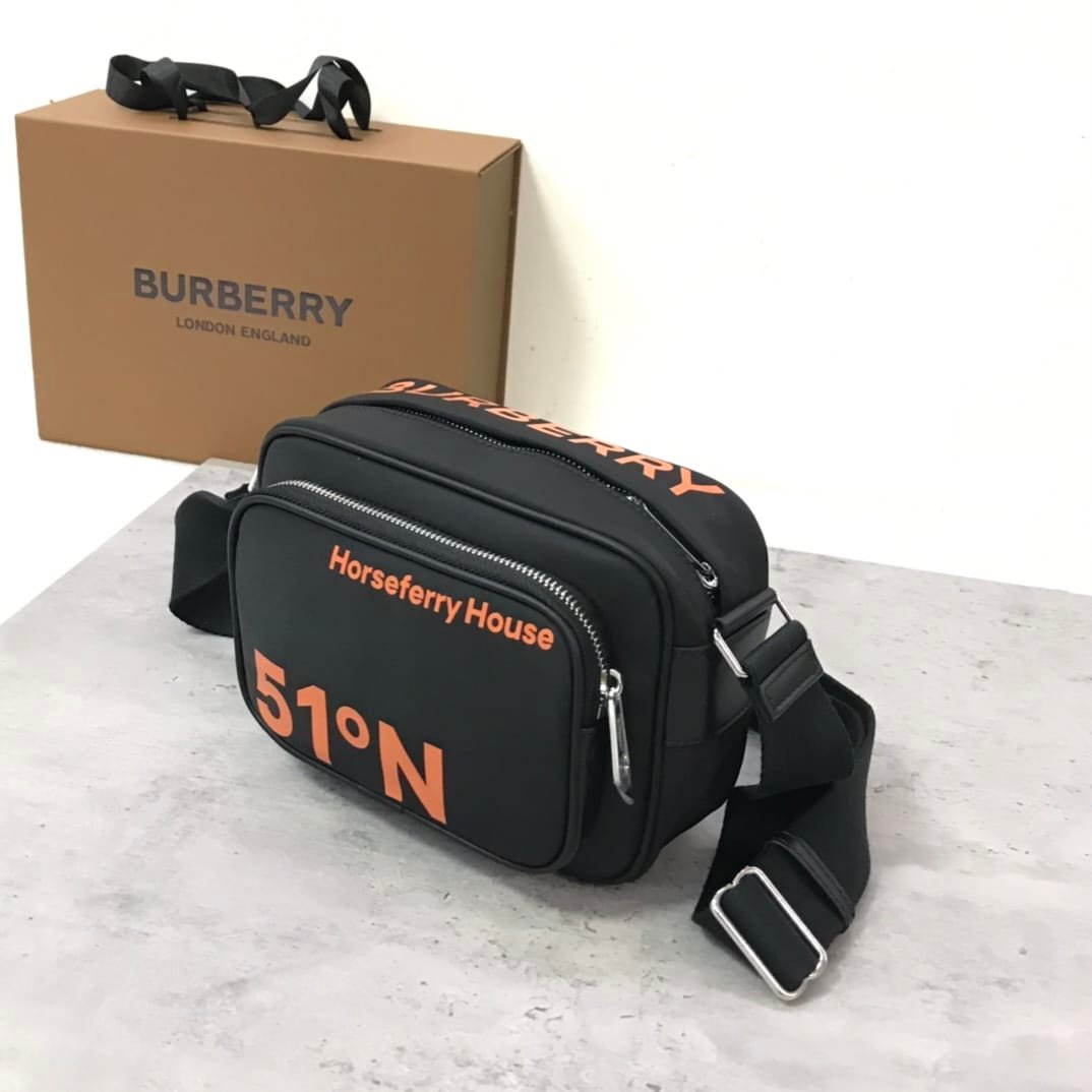 Burberry Horseferry Paddy Nylon Crossbody Bag