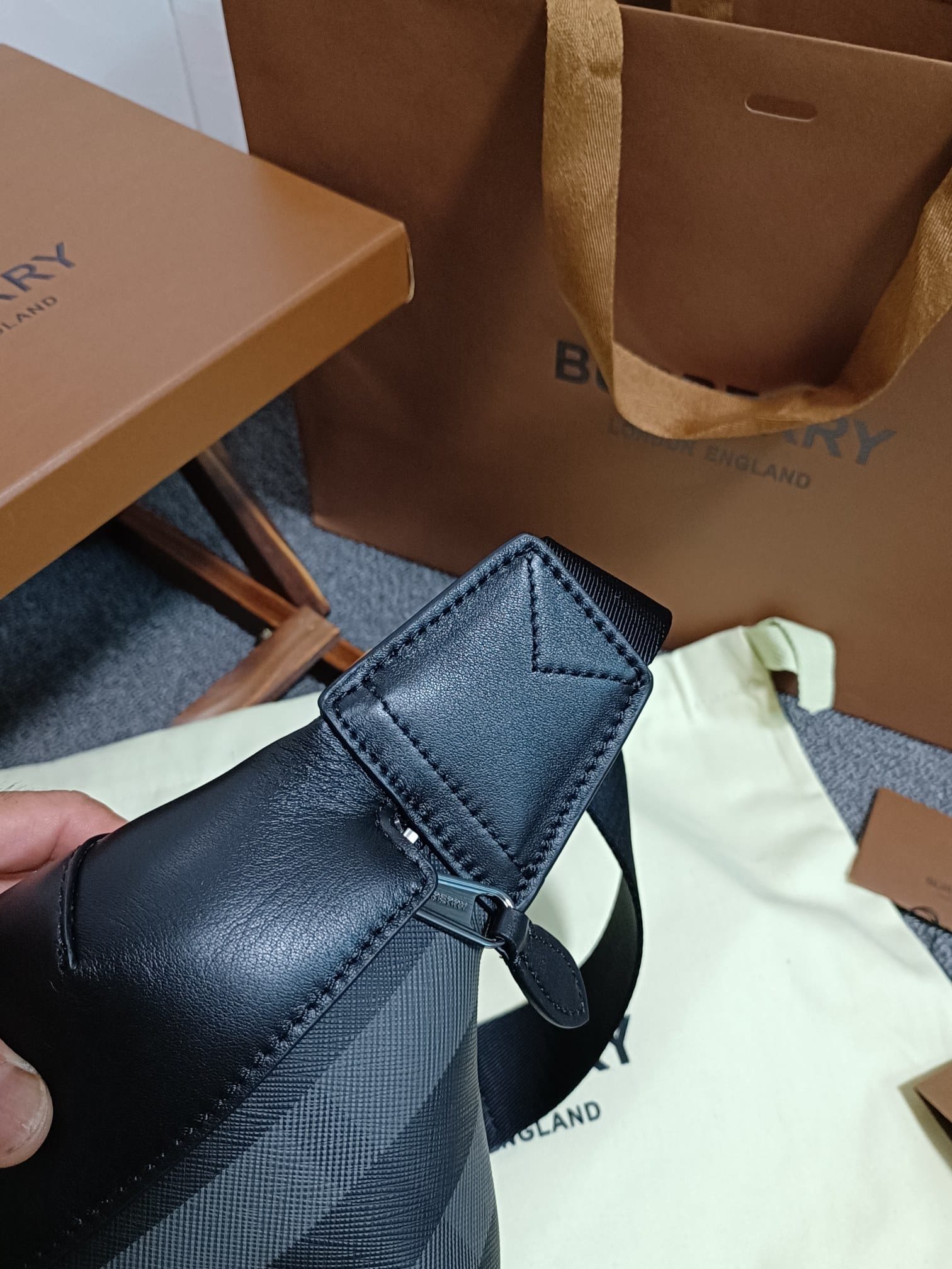 Burberry Cason Belt Crossbody Bag