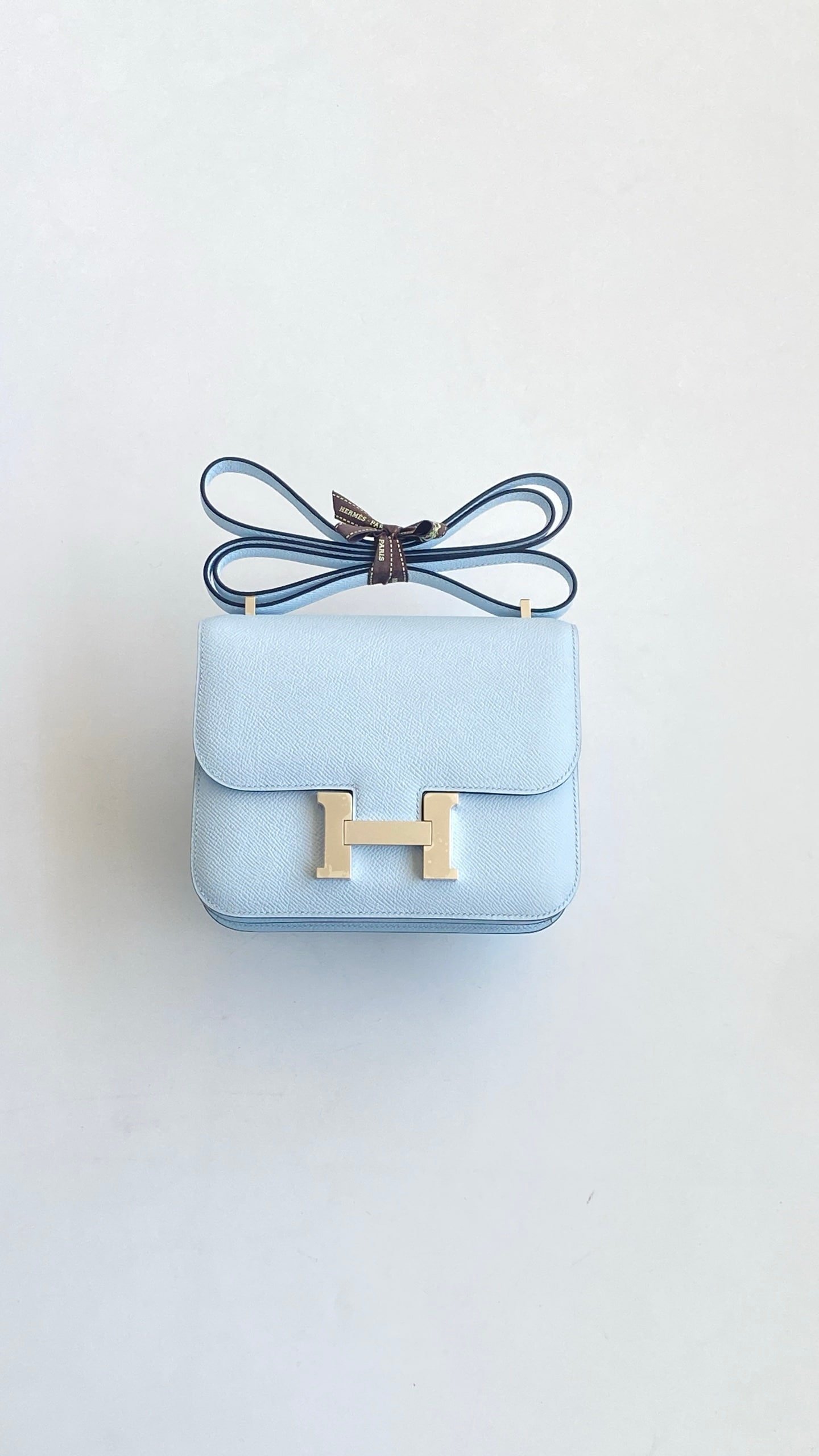 Hermès Constance Sky Blue Bag