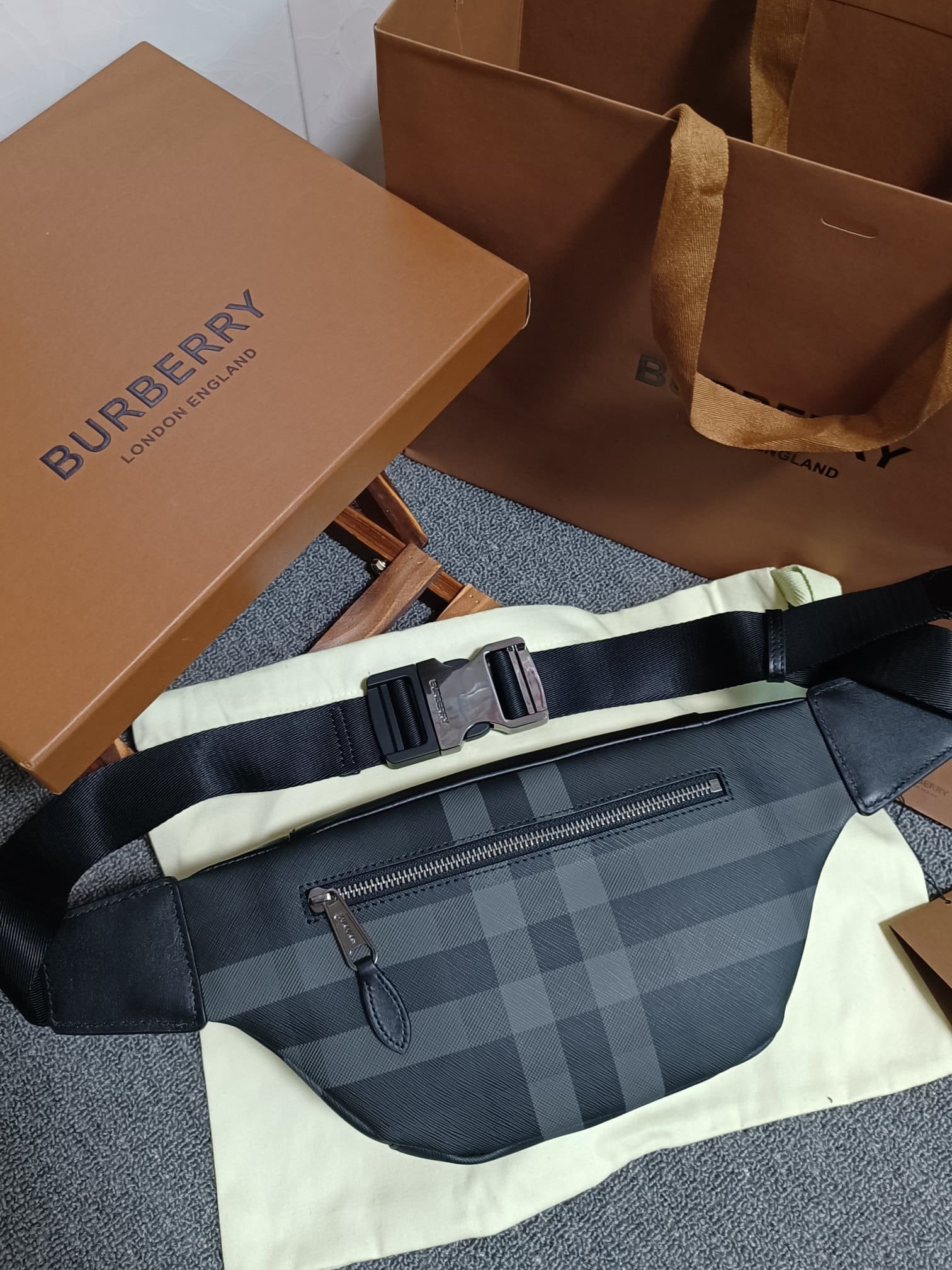 Burberry Cason Belt Crossbody Bag