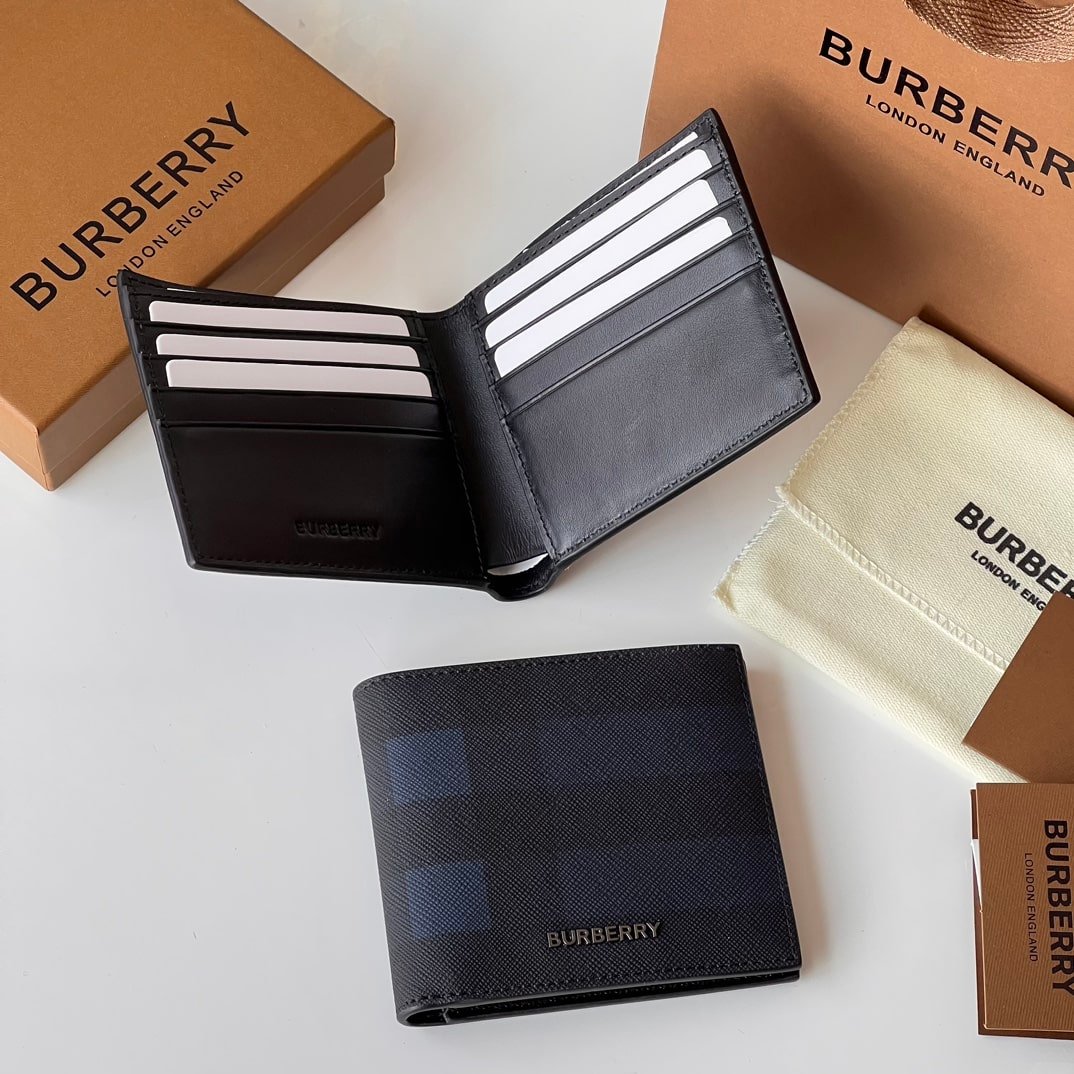 Burberry Check Card Holder