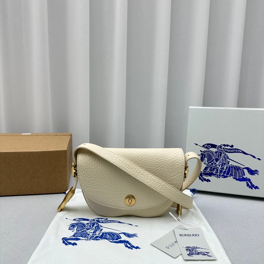 Burberry Chess Leather Crossbody Bag
