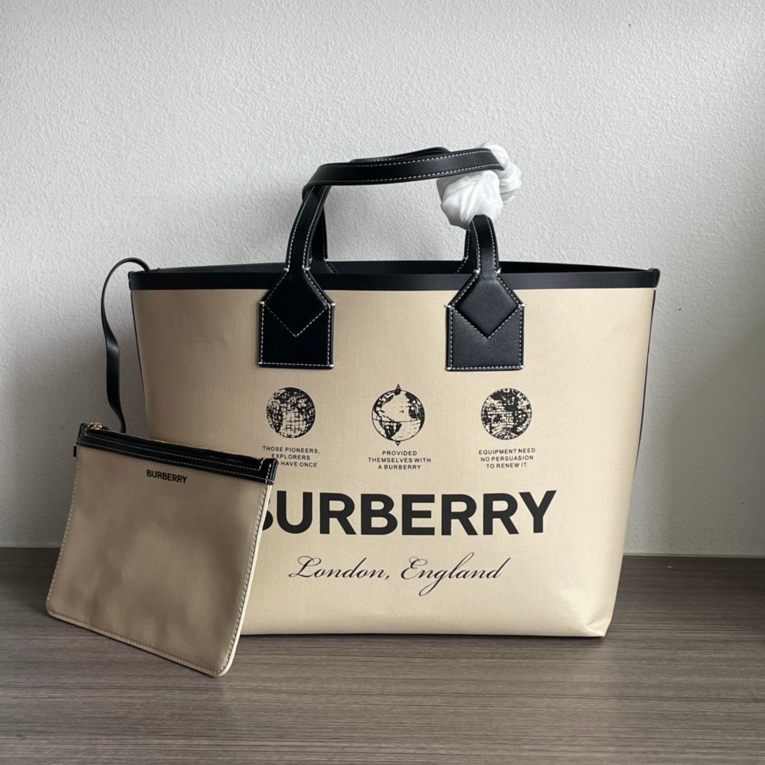 Burberry London Canvas Tote