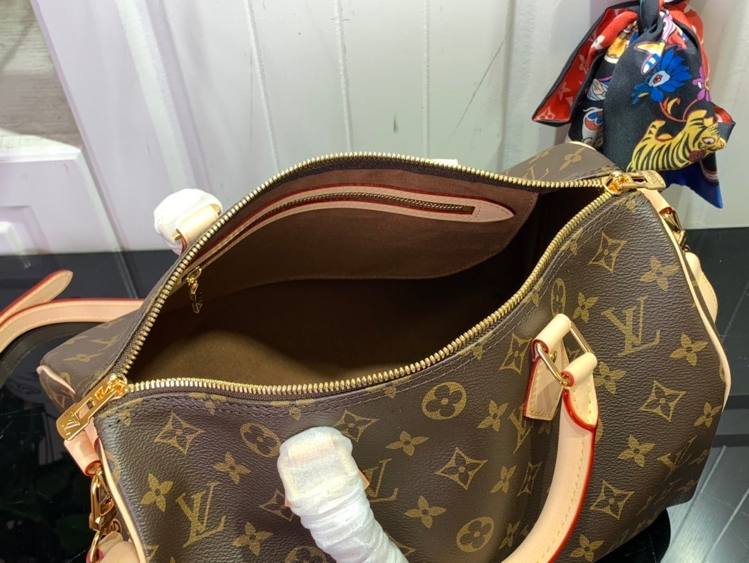 Louis Vuitton LV Monogram Brown Speedy Bandoulière 30