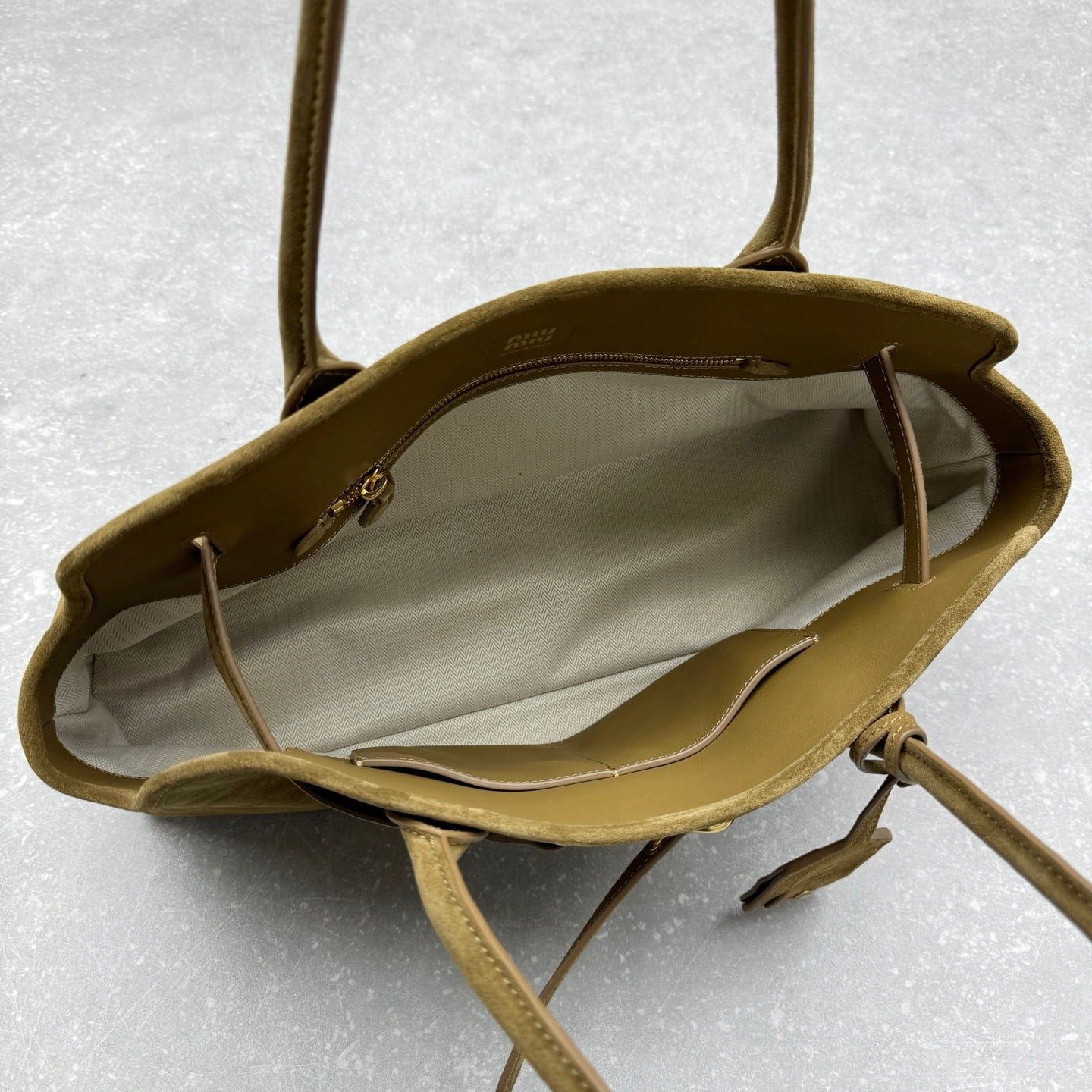 Miu Miu Suede Aventure Bag