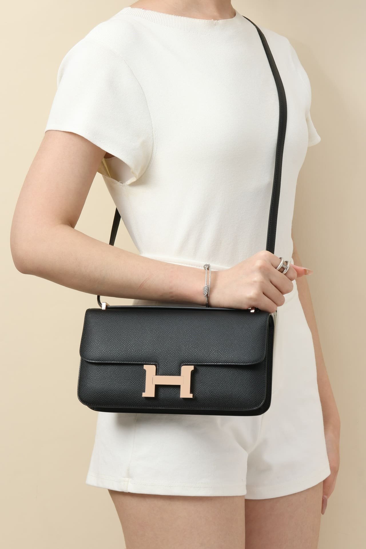 Hermès Constance Black Pouch