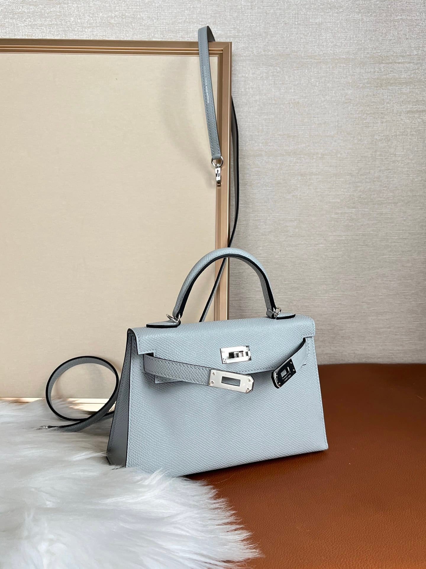 Hermès Kelly Sky Blue 20