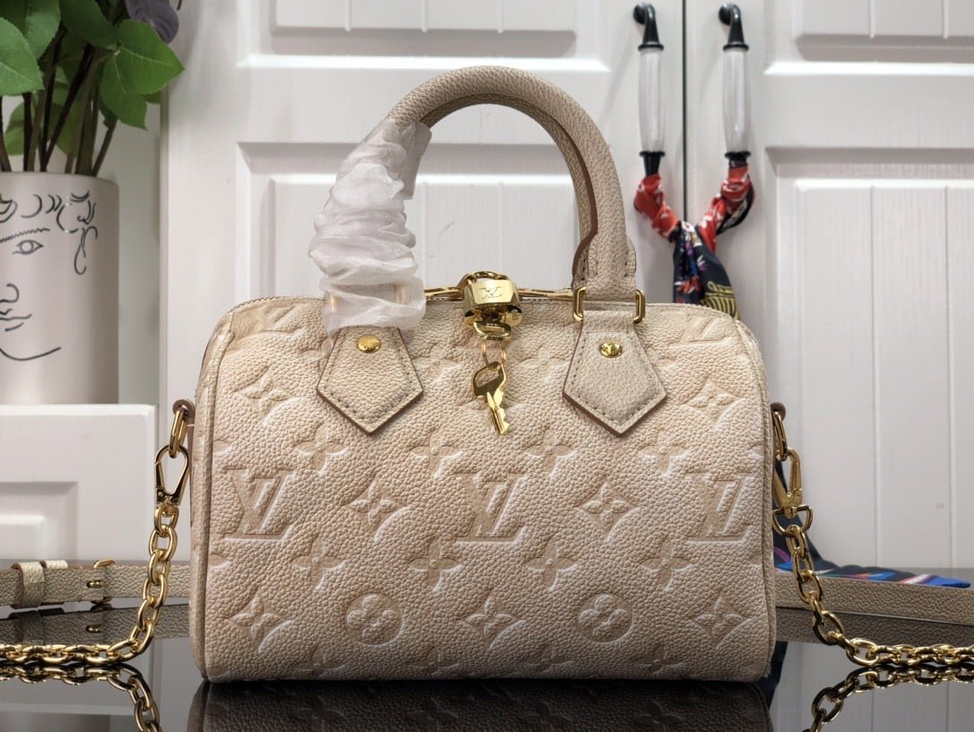 Louis Vuitton Pink Monogram Empreinte Summer Stardust Speedy 20