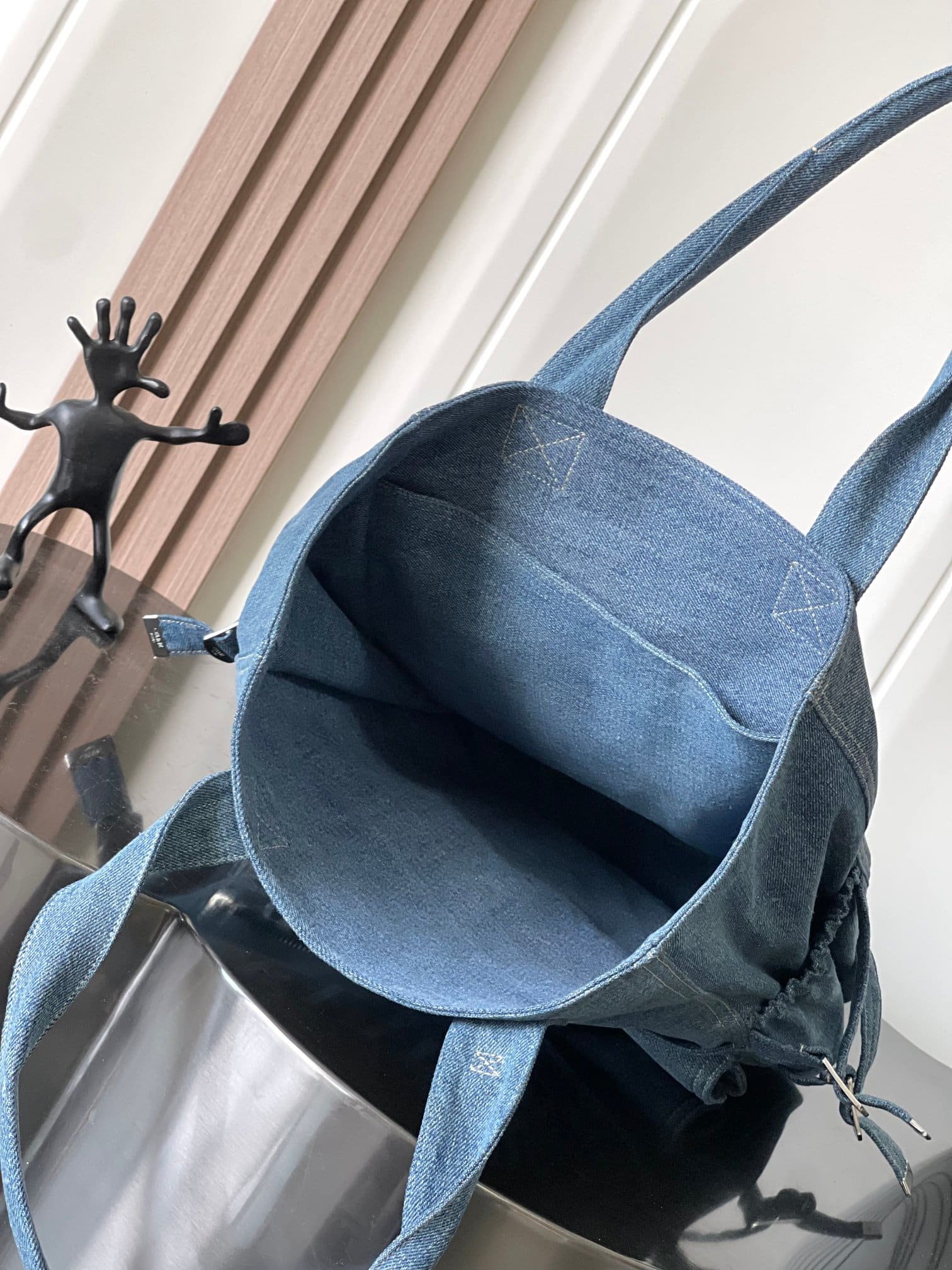 Celine Denim Tote Bag