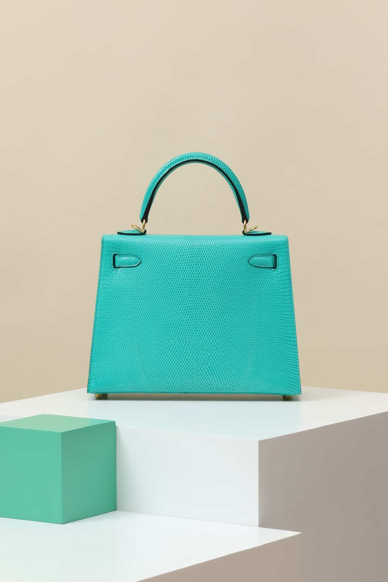Hermès Kelly Turquoise 25