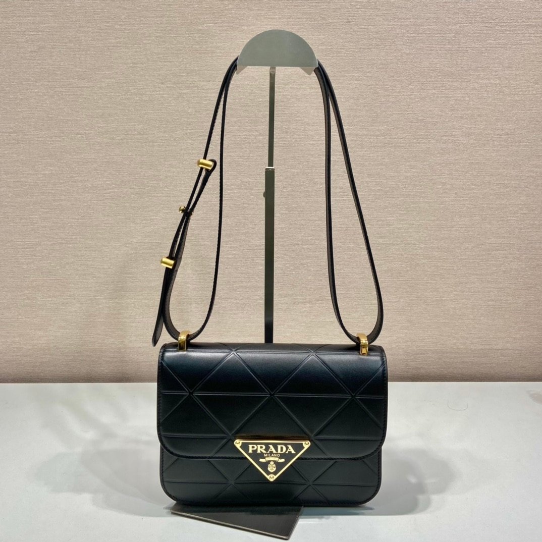 Prada Saffiano Leather Shoulder Bag