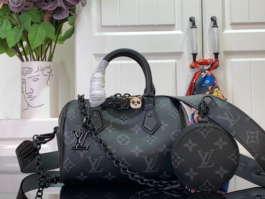 Louis Vuitton Speedy Mini Black Bag