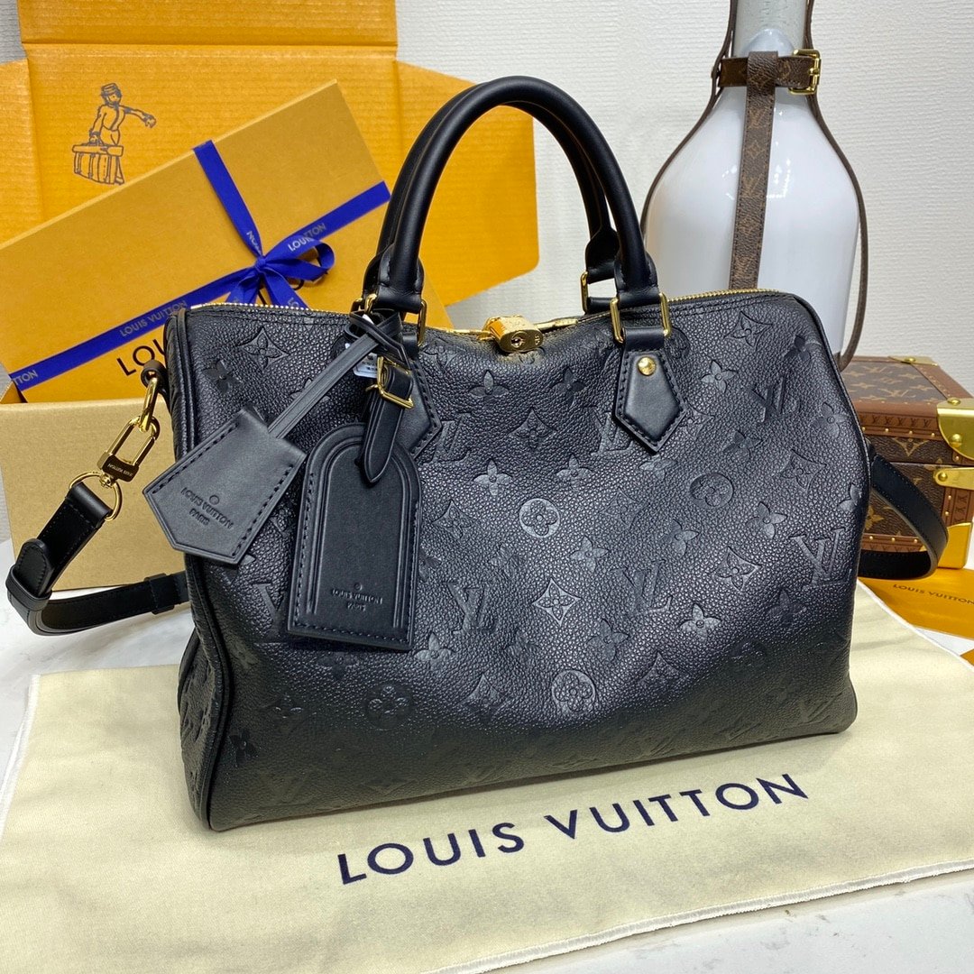 Louis Vuitton LV Speedy Soft 30 Black