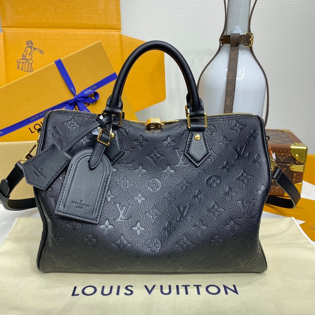Louis Vuitton LV Speedy Soft 30 Black
