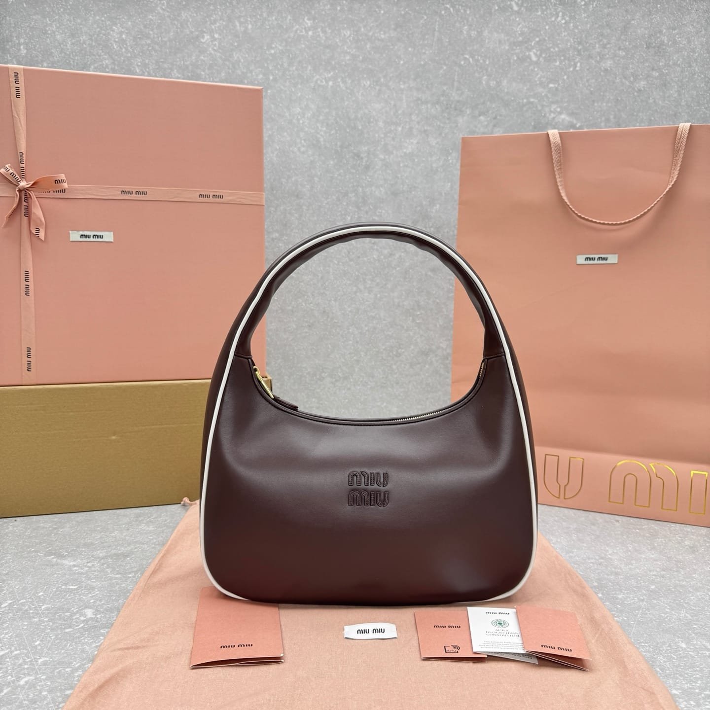 Miu Miu Wander Leather Bag