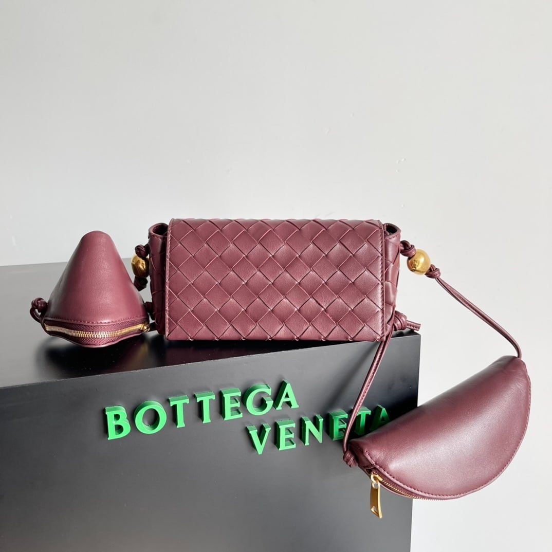 Bottega Veneta Multi-Pouch Crossbody Bag