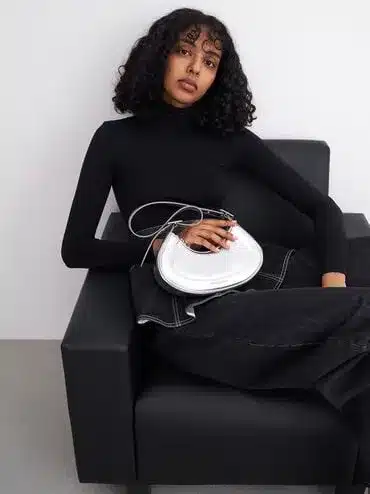 Charles & Keith Crescent Bag