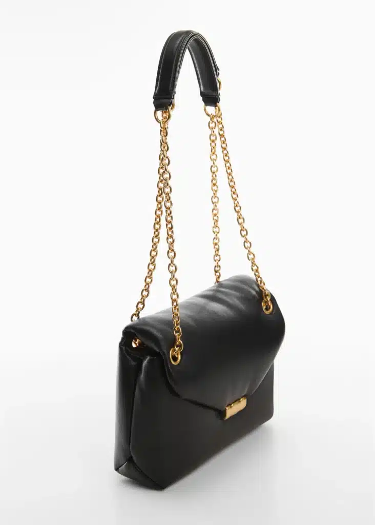 Mango Quilted Flap Bag