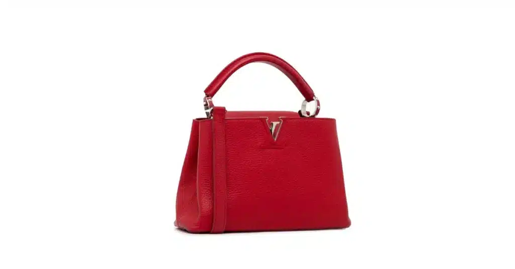 LV Capucines Red: Power Bag Playbook