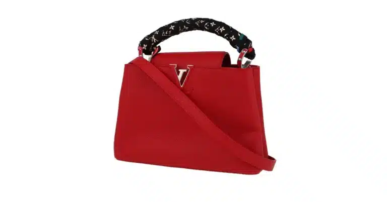 LV Capucines Red: Power Bag Playbook