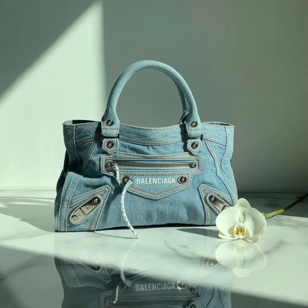 Balenciaga Denim Bag