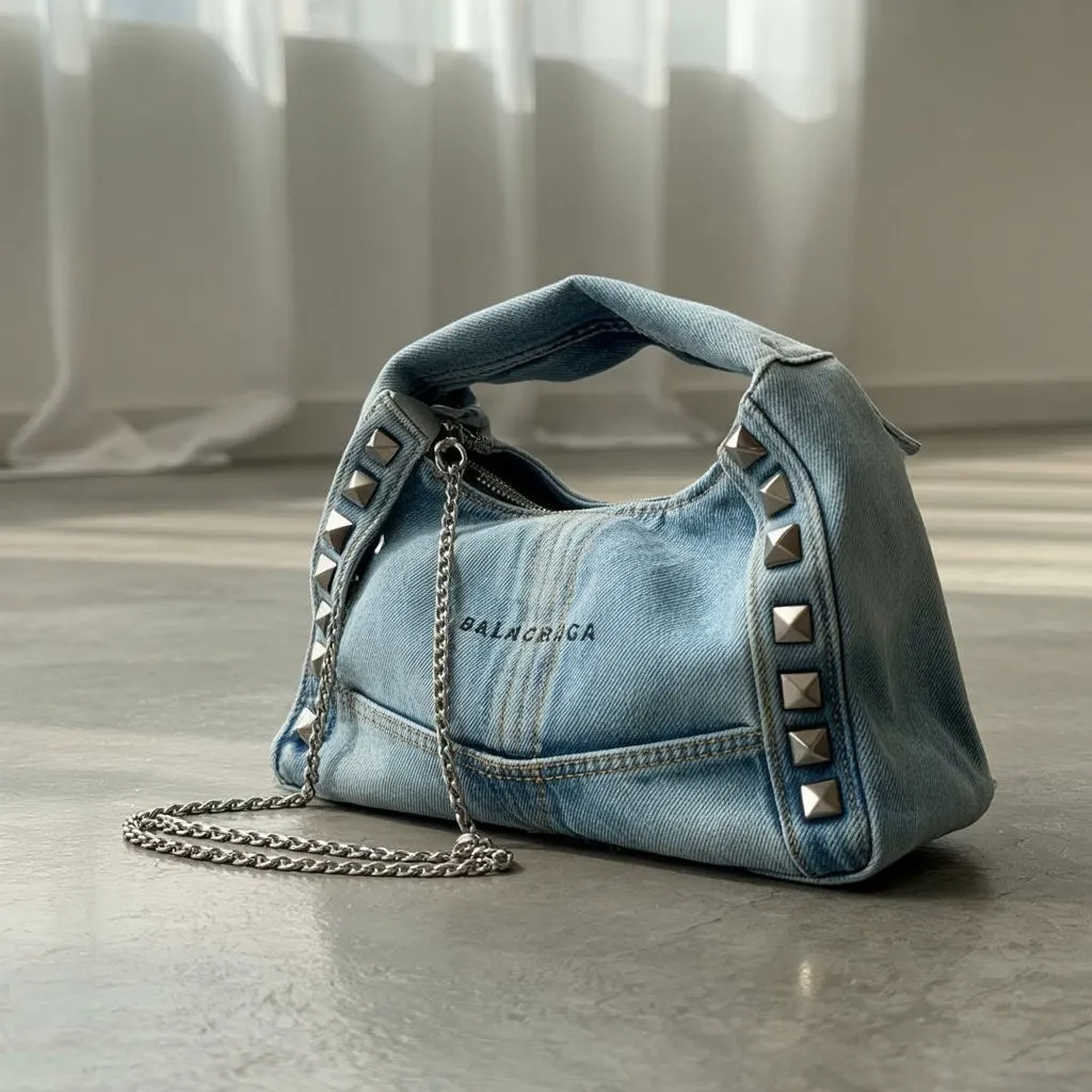 Balenciaga Denim Bag