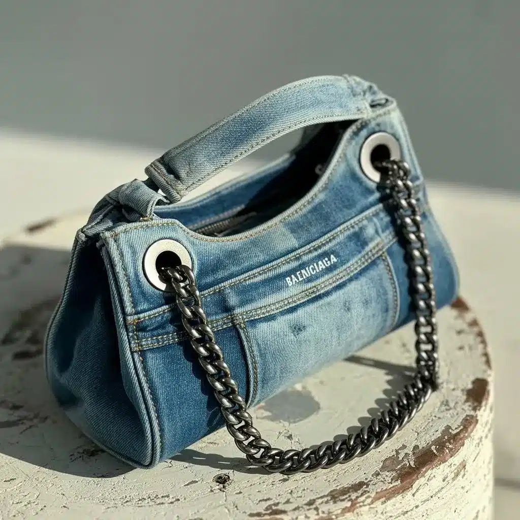 Balenciaga Denim Bag