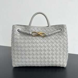 Bottega Veneta Andiamo Leather Top Handle Bag