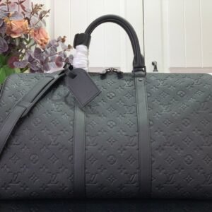 Louis LV Keepall Bandoulière Black 50