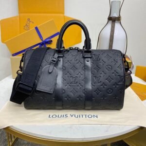 Louis Vuitton LV Keepall Bandoulière Black 35
