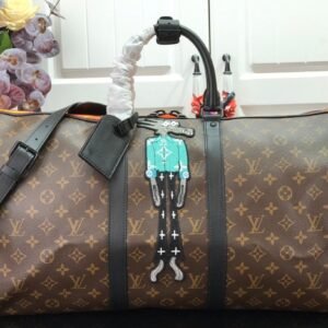 Louis Vuitton LV Keepall Bandoulière Brown 50