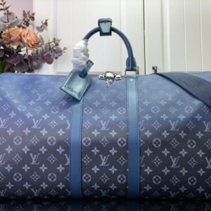 Louis Vuitton LV Keepall Blue 55