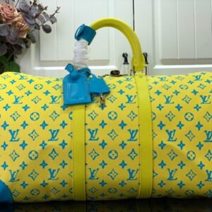 Louis Vuitton LV Monogram Keepall Yellow 50