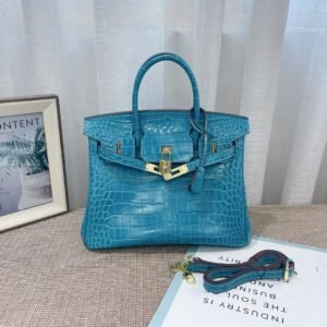 Hermès Birkin bag, exotic crocodile or alligator leather