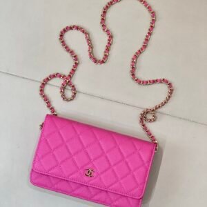 Chanel Classic Wallet on Chain (WOC)
