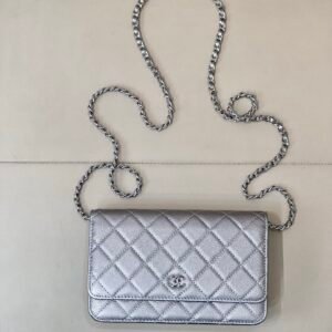 Chanel Classic Wallet on Chain (WOC).