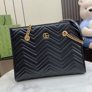 Gucci GG Marmont Matelassé Chain Tote Bag