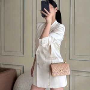 Chanel Pearl Handle Flap Bag