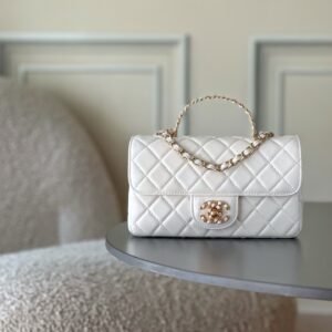 Chanel Pearl Handle Flap Bag