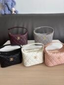 Chanel Quilted Hobo Clutch
